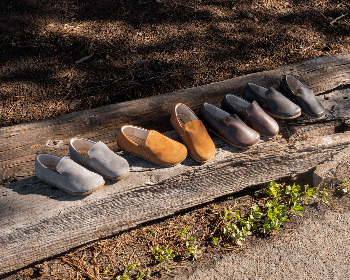 Kids Brio Slip-On / Stone Nubuck