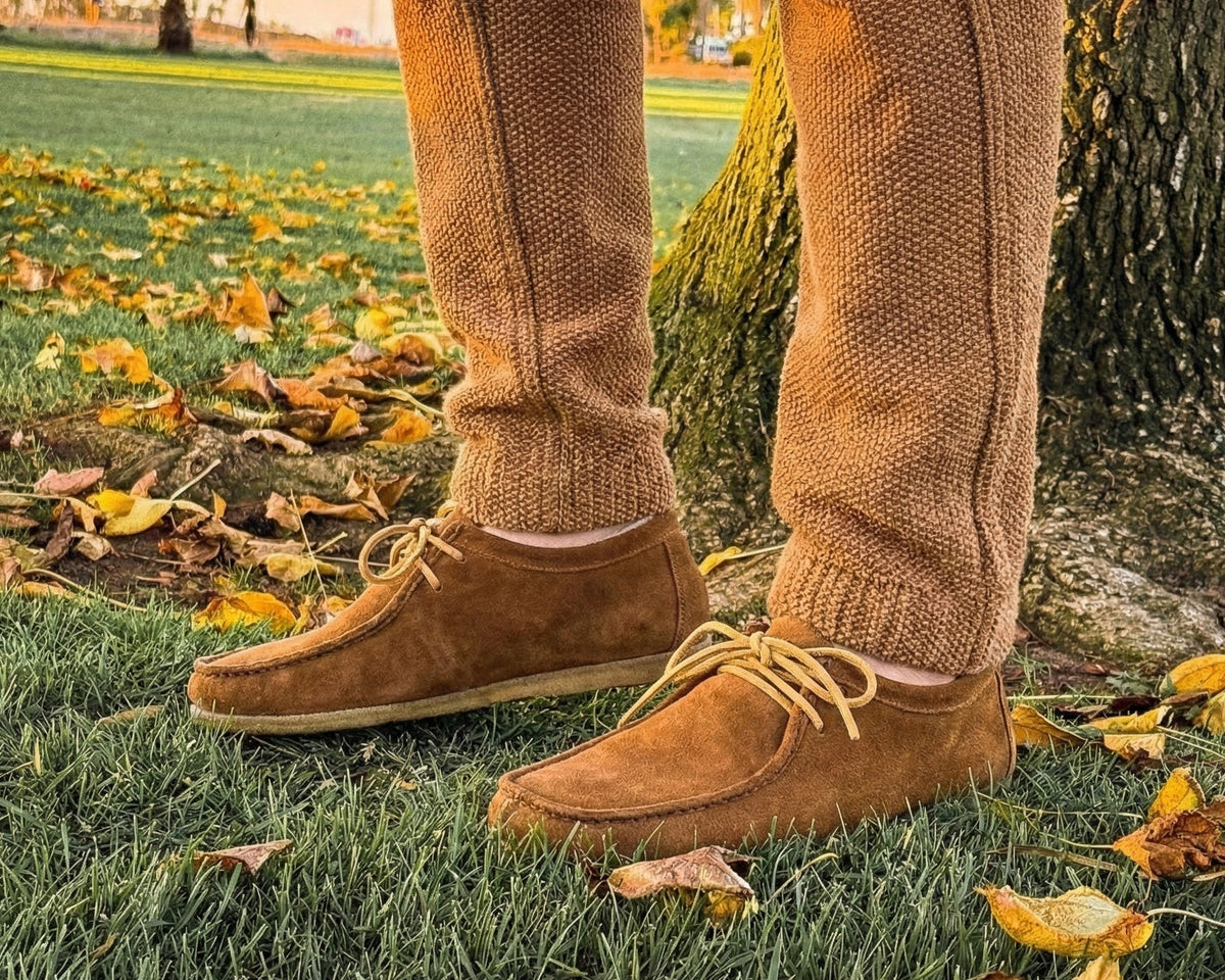 Miro / Mocha Suede & Sheepskin / Mens