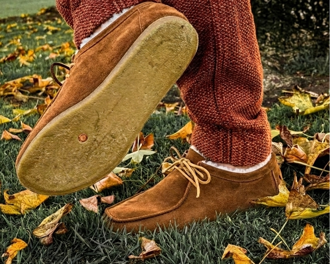 Miro / Mocha Suede & Sheepskin / Mens