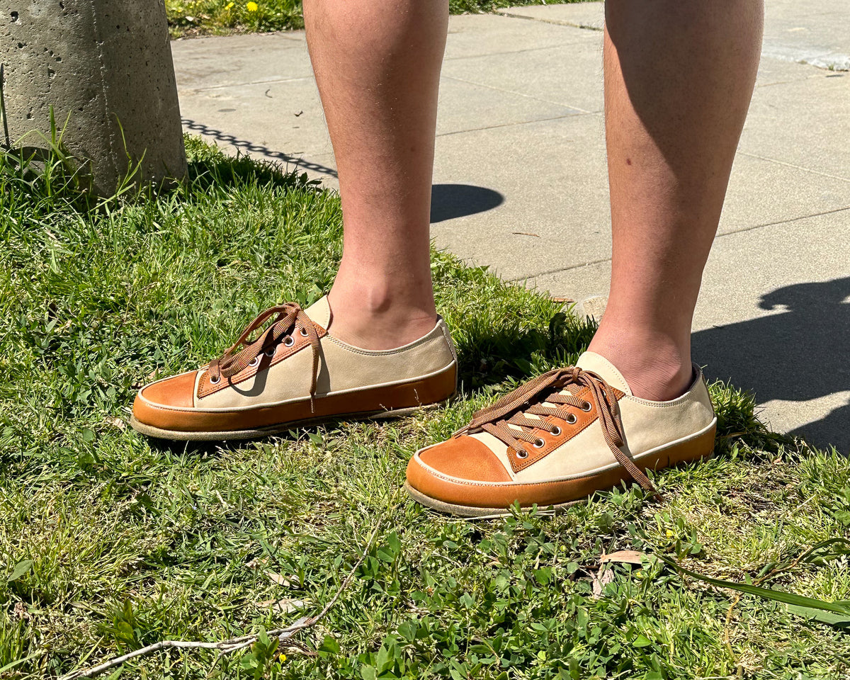 Arka Lo / Sand Nubuck & Honey Leather / Womens