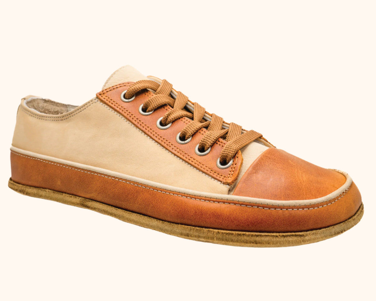 Arka Lo / Sand Nubuck & Honey Leather / Womens