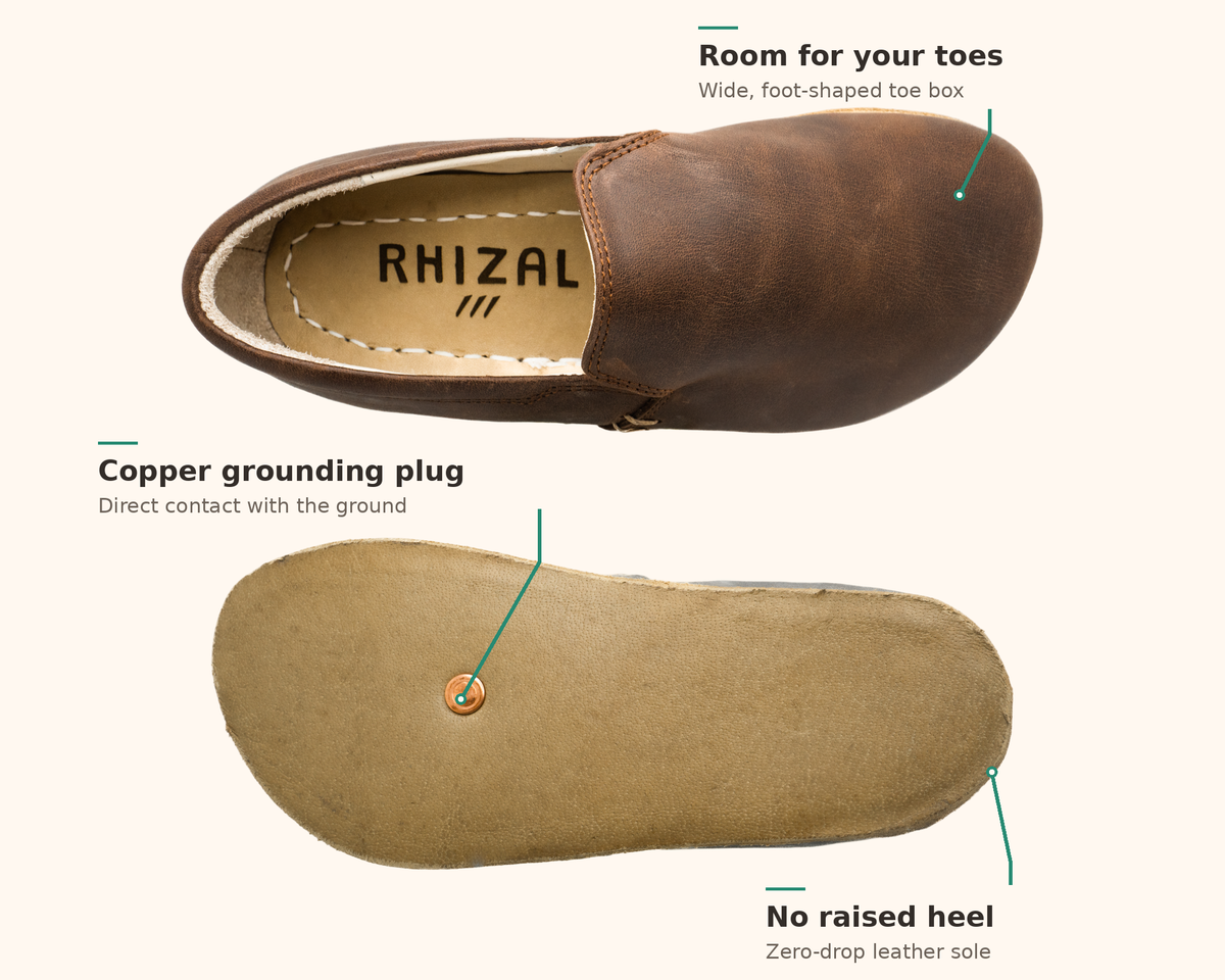 Kids Brio Slip-On / Cacao Leather