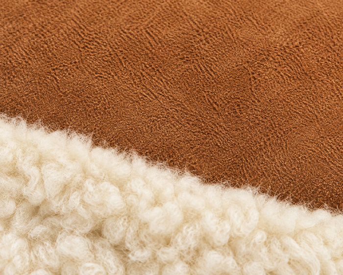 Mocha Suede & Sheepskin