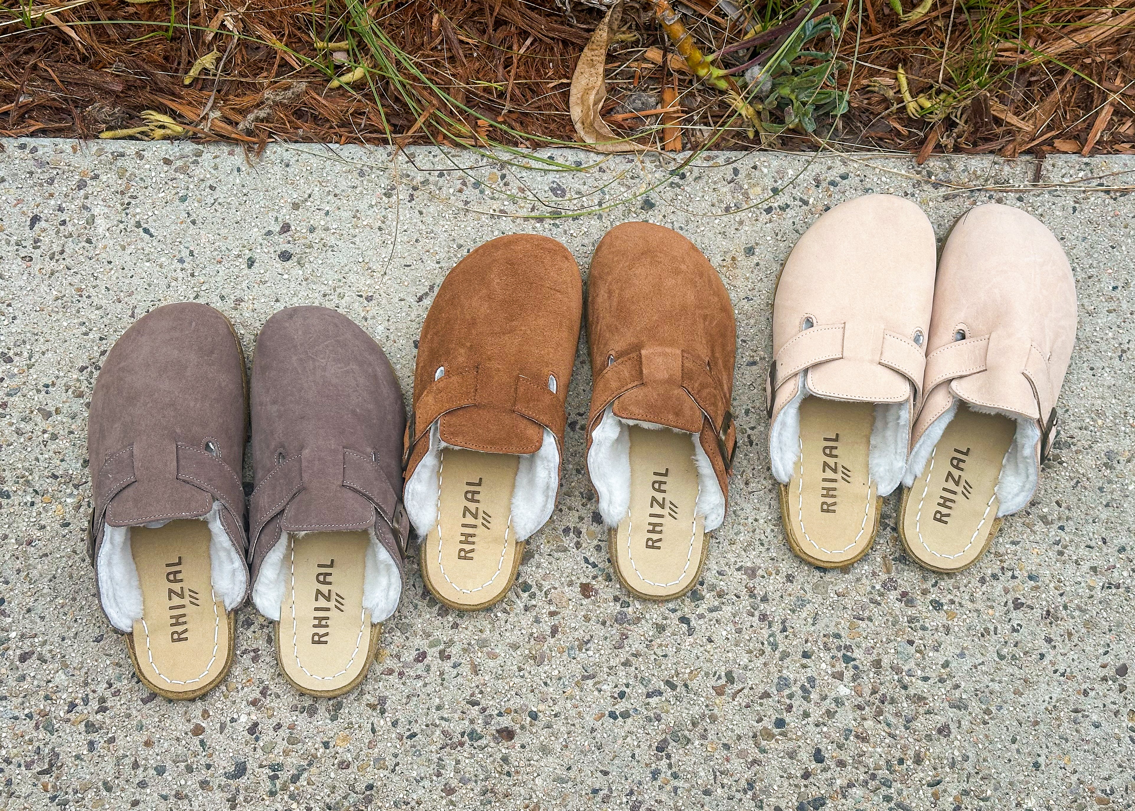 Kuyu / Sand Nubuck & Sheepskin / Womens – RHIZAL