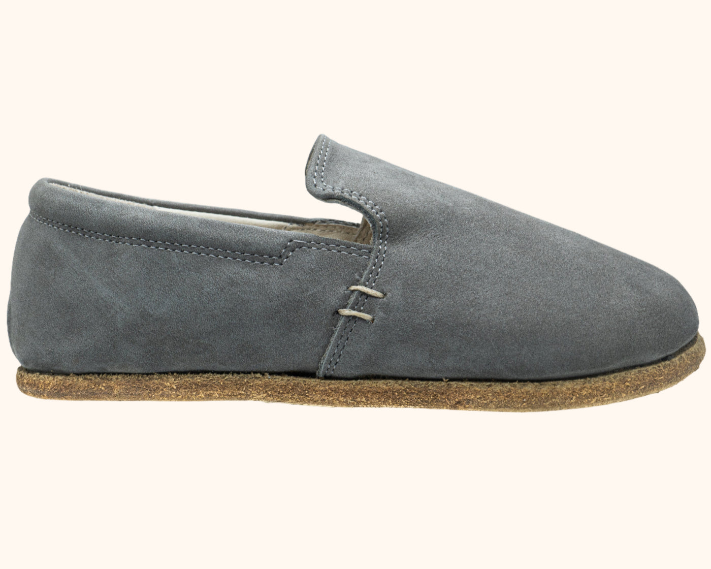 Kids Brio Slip-On / Stone Nubuck Leather