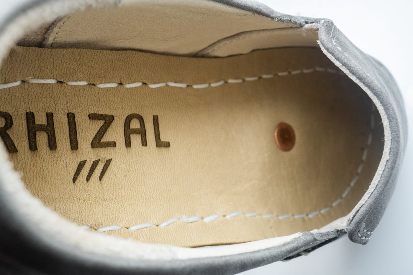 Kids Brio Slip-On / Stone Nubuck Leather