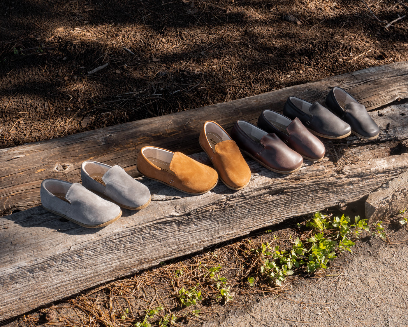 Kids Brio Slip-On / Stone Nubuck Leather