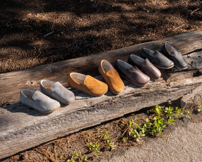 Kids Brio Slip-On / Stone Nubuck Leather