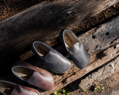 Kids Brio Slip-On / Slate Leather