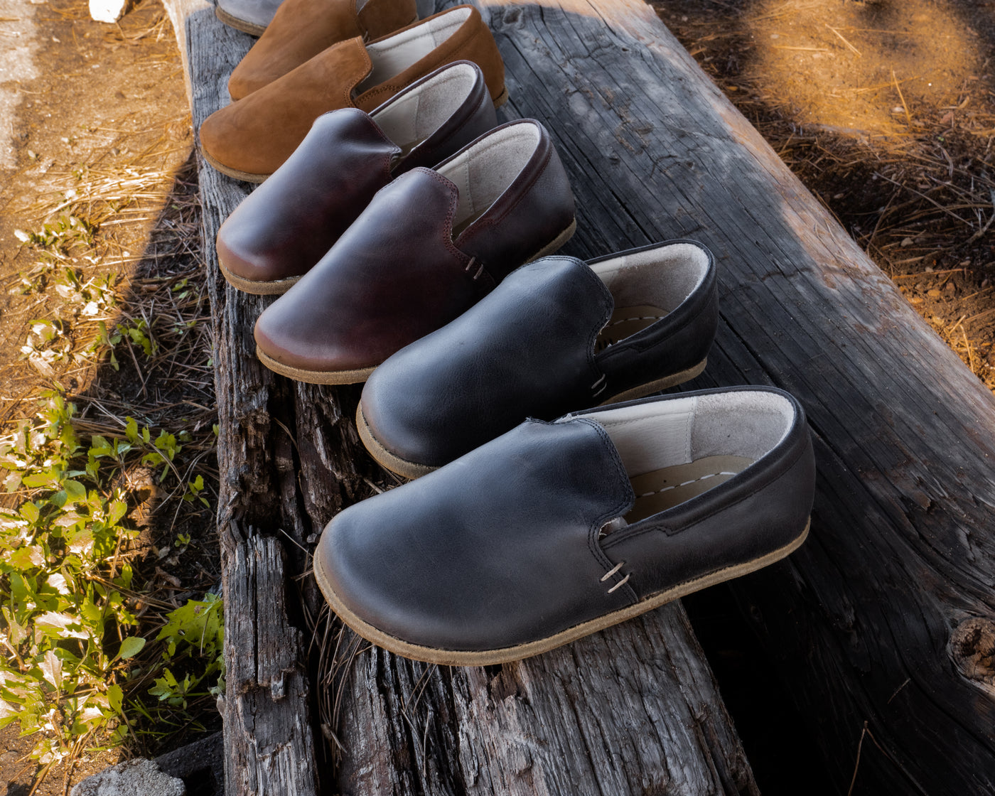 Kids Brio Slip-On / Slate Leather
