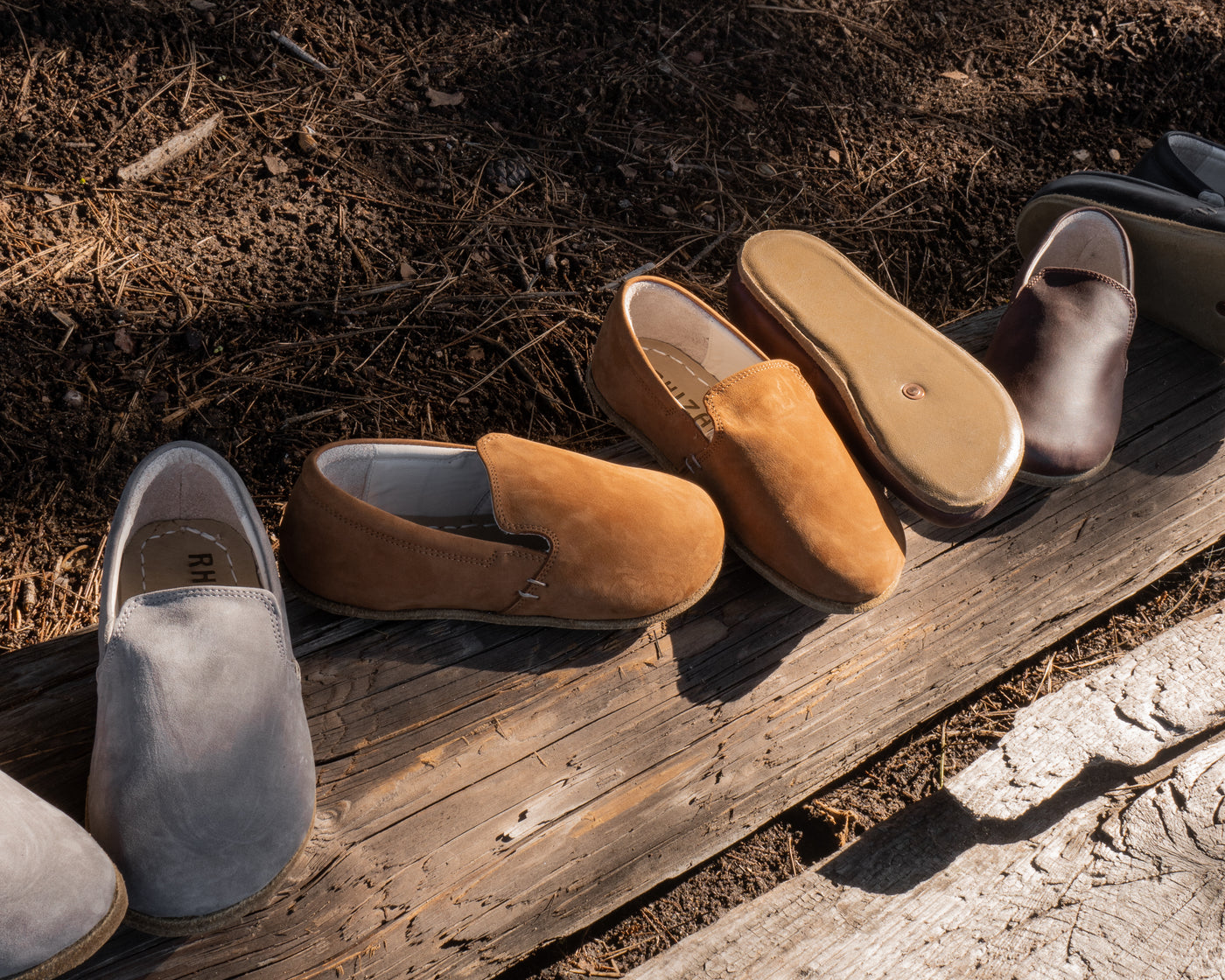 Kids Brio Slip-On / Clay Nubuck Leather