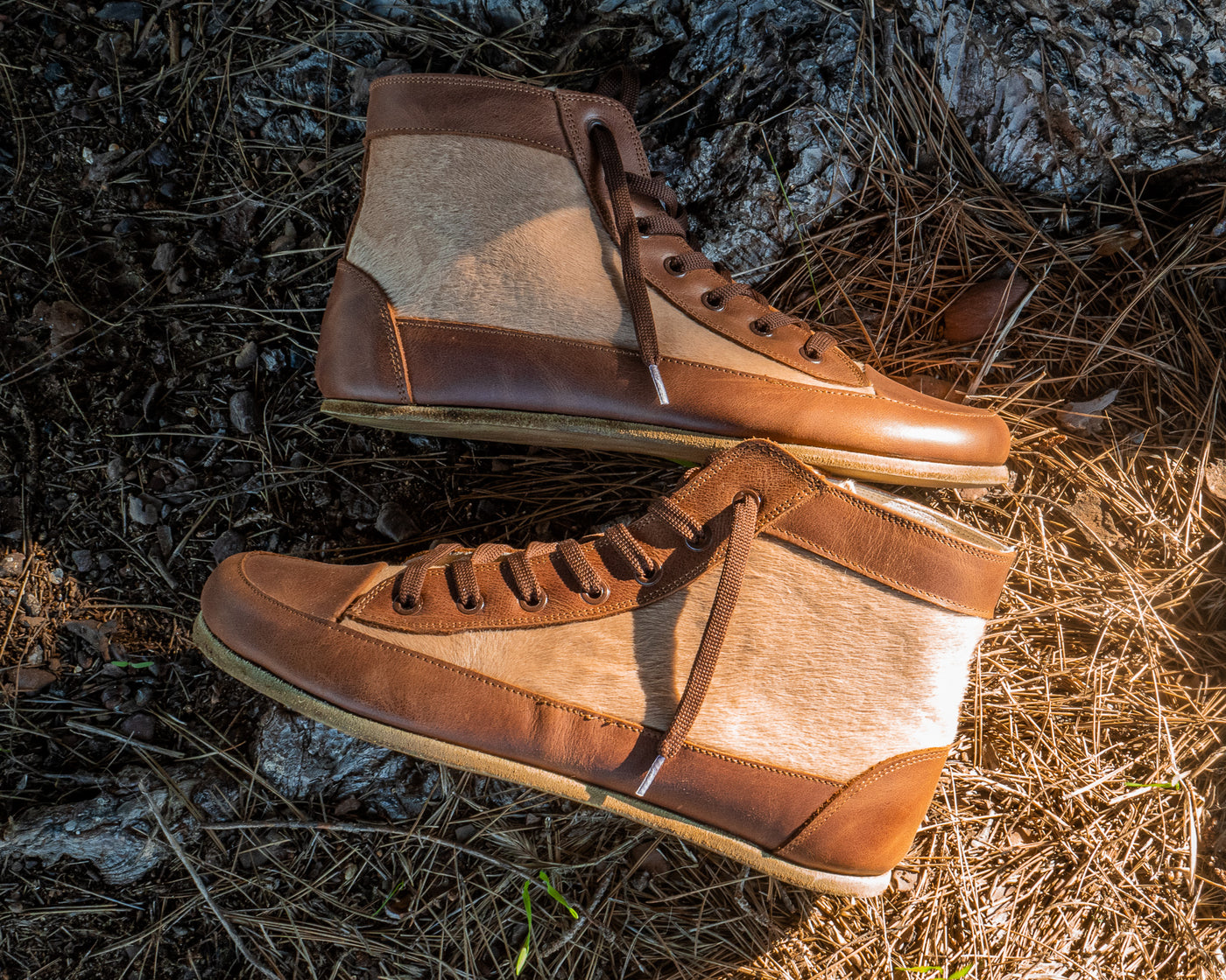 Arka Hi / Cowhide & Sienna Leather / Mens