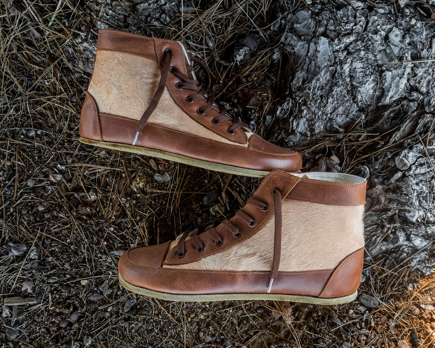 Arka Hi / Cowhide & Sienna Leather / Mens