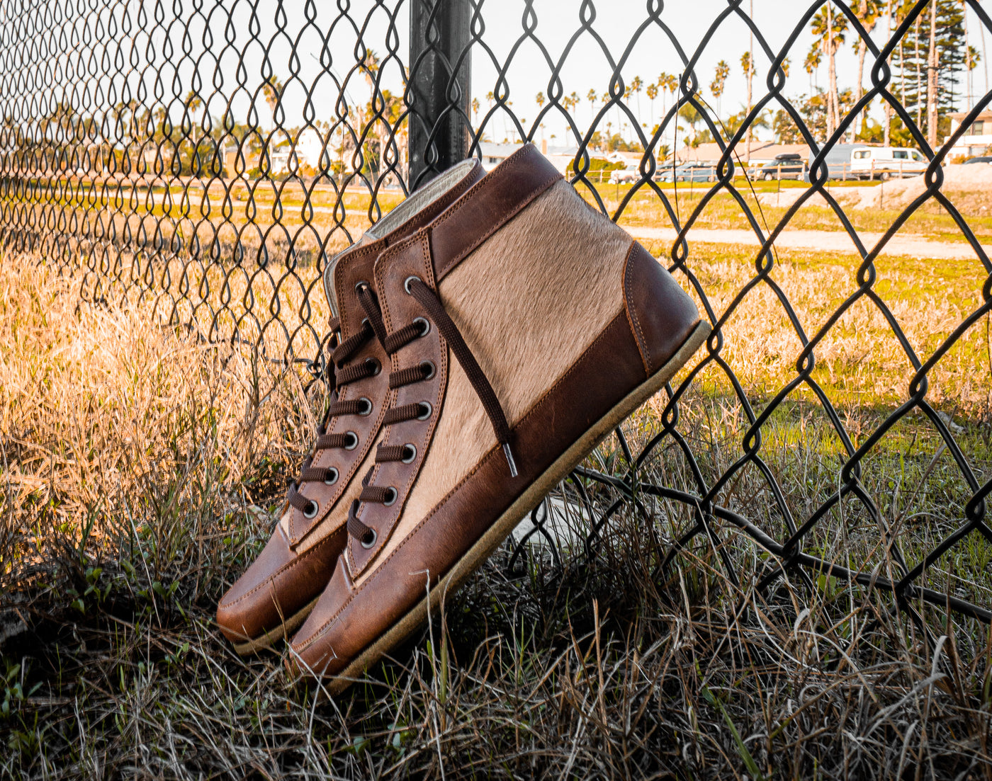 Arka Hi / Cowhide & Sienna Leather / Mens