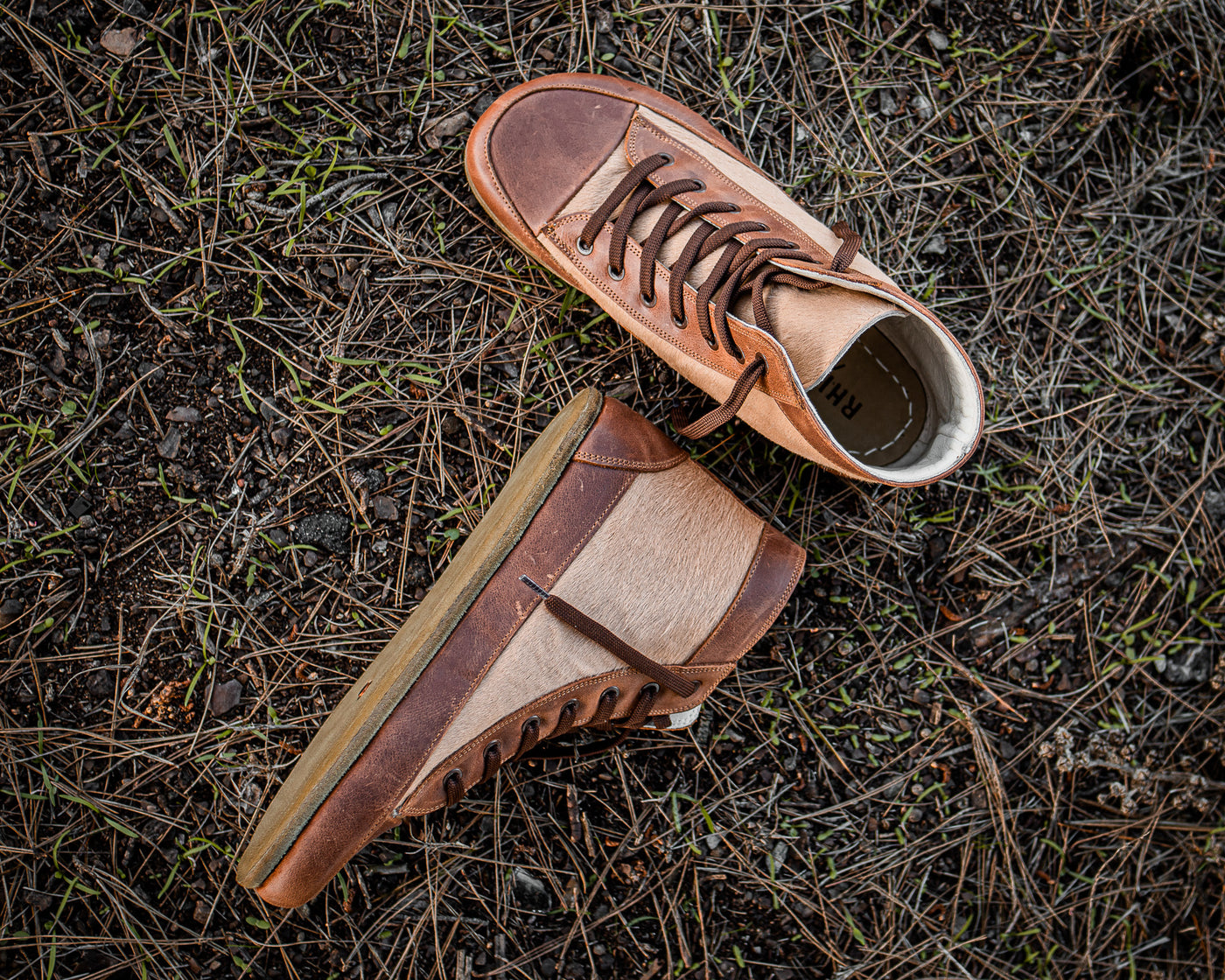 Arka Hi / Cowhide & Sienna Leather / Mens