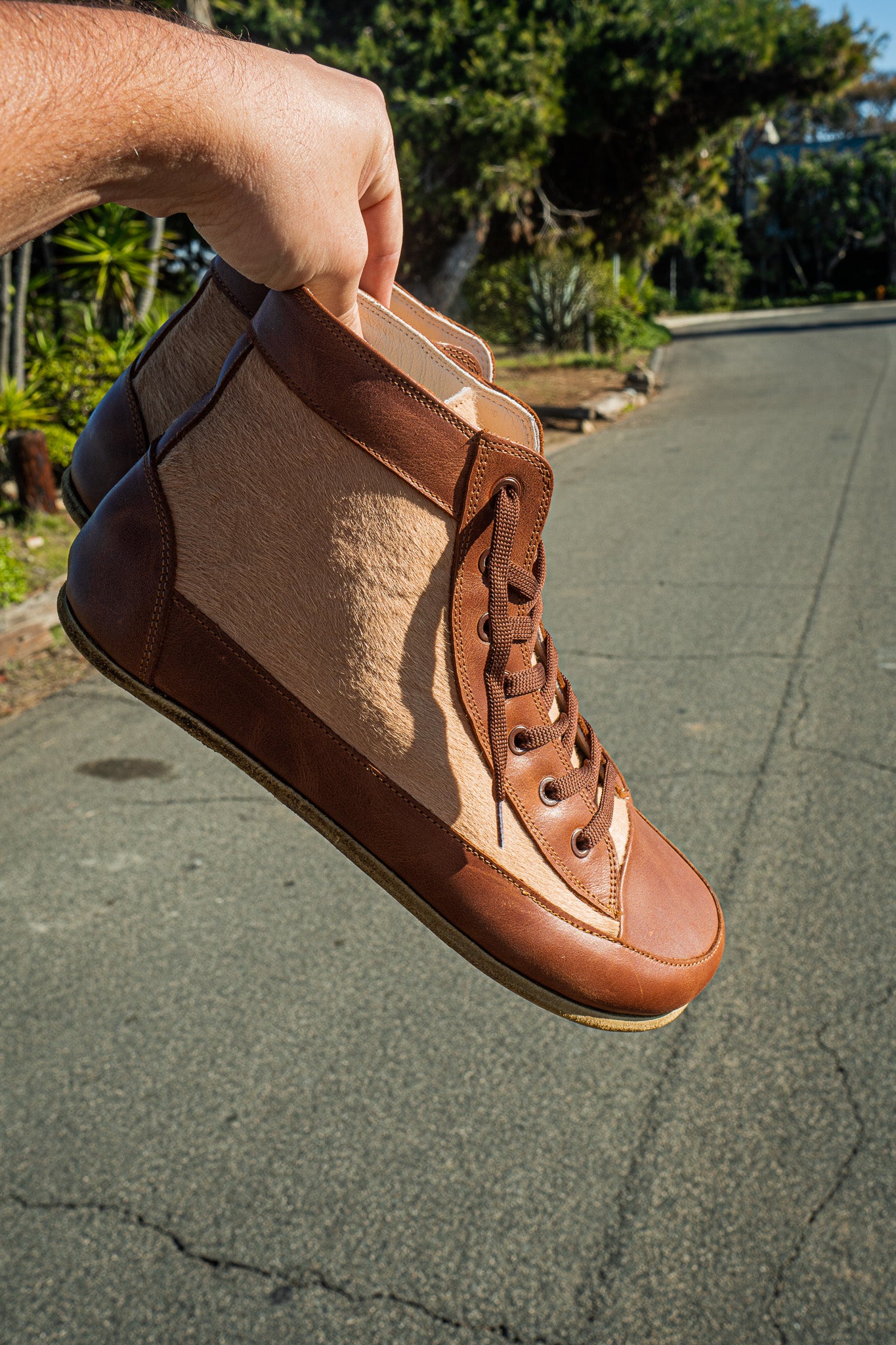 Arka Hi / Cowhide & Sienna Leather / Mens