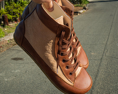 Arka Hi / Cowhide & Sienna Leather / Mens