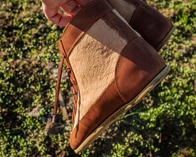 Arka Hi / Cowhide & Sienna Leather / Mens