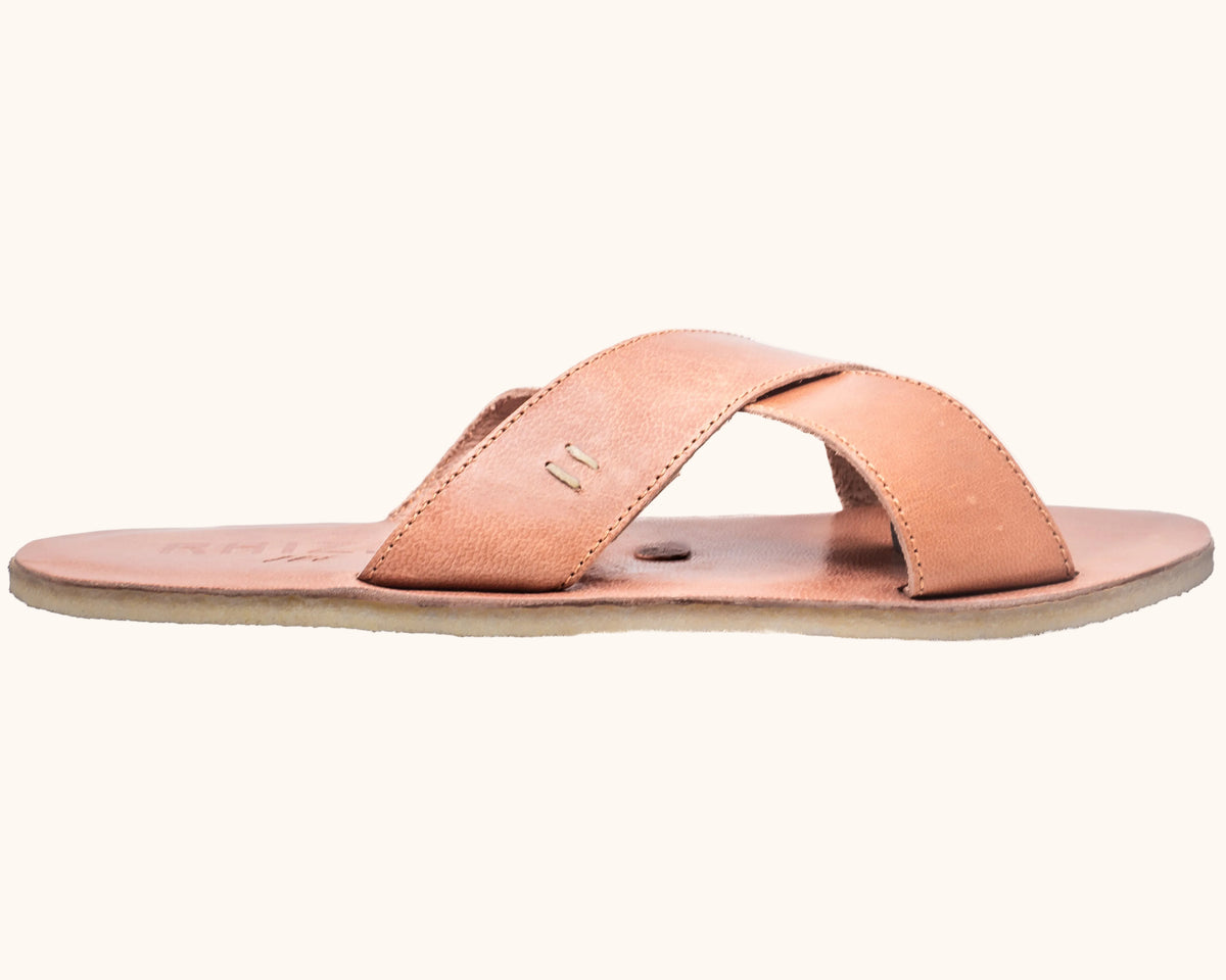 Kora / Undyed Veg Tan Leather / Mens