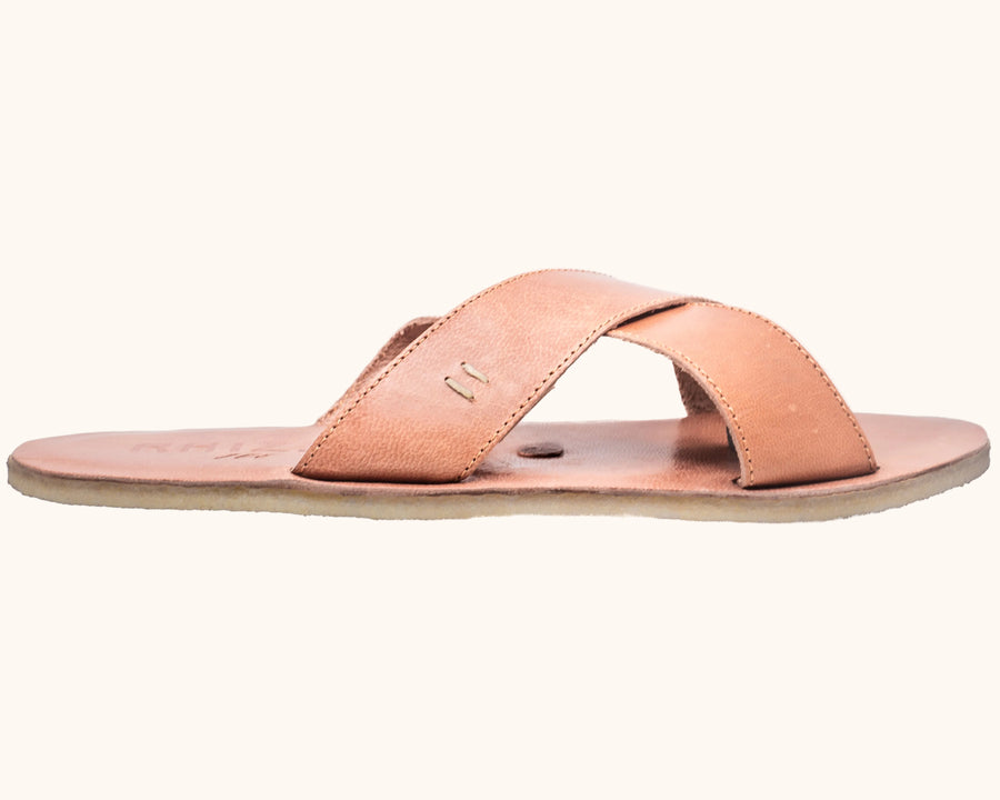 Kora / Undyed Veg Tan Leather / Mens