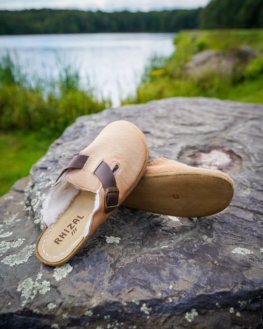 Kuu アイボリー レザー Kuyu / Cowhide & Sheepskin / Mens – RHIZAL