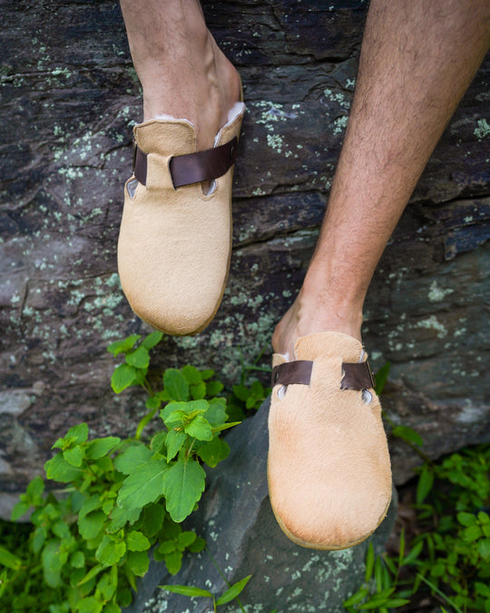 Kuyu / Cowhide & Sheepskin / Mens – RHIZAL