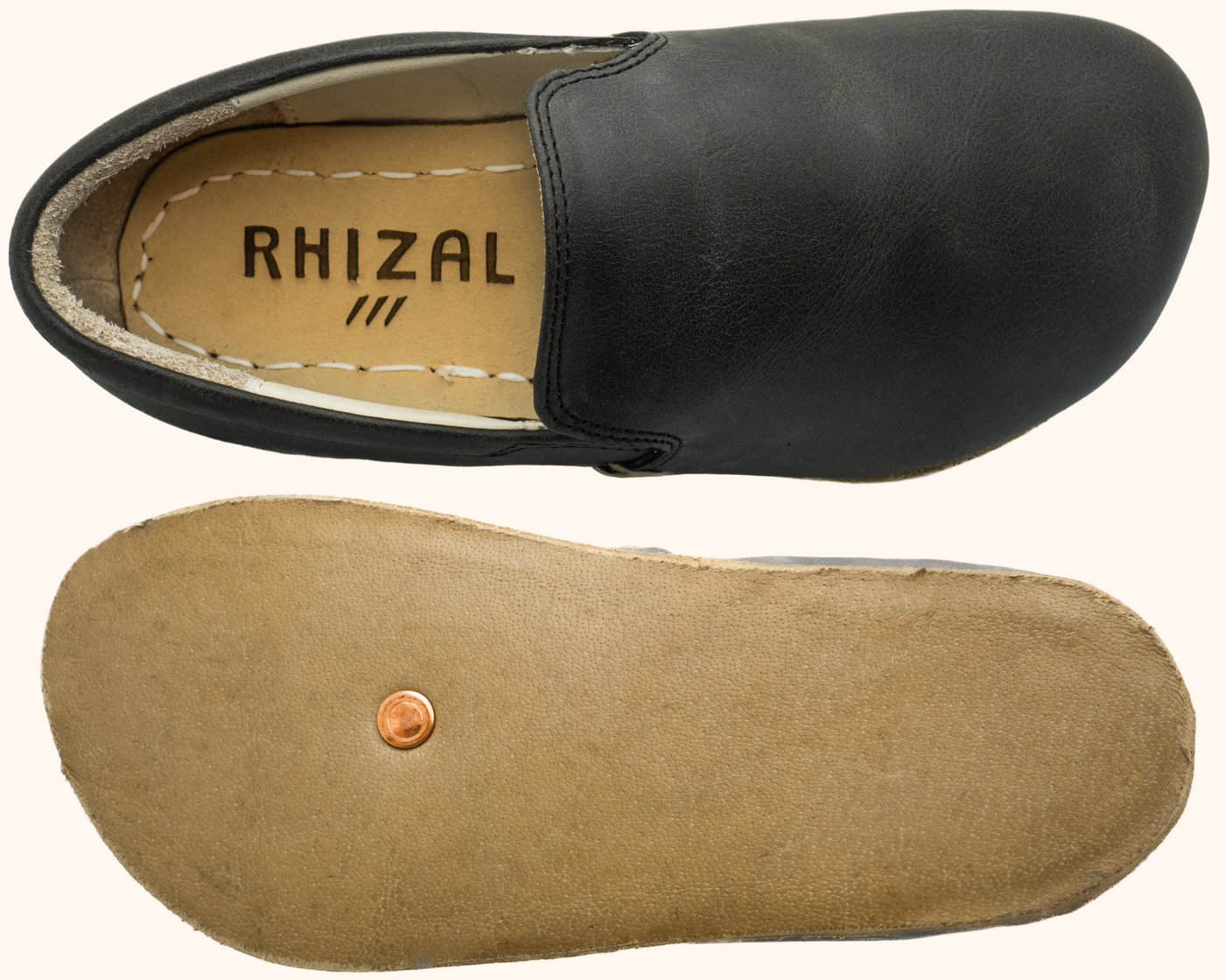 Kids Brio Slip-On / Slate Leather