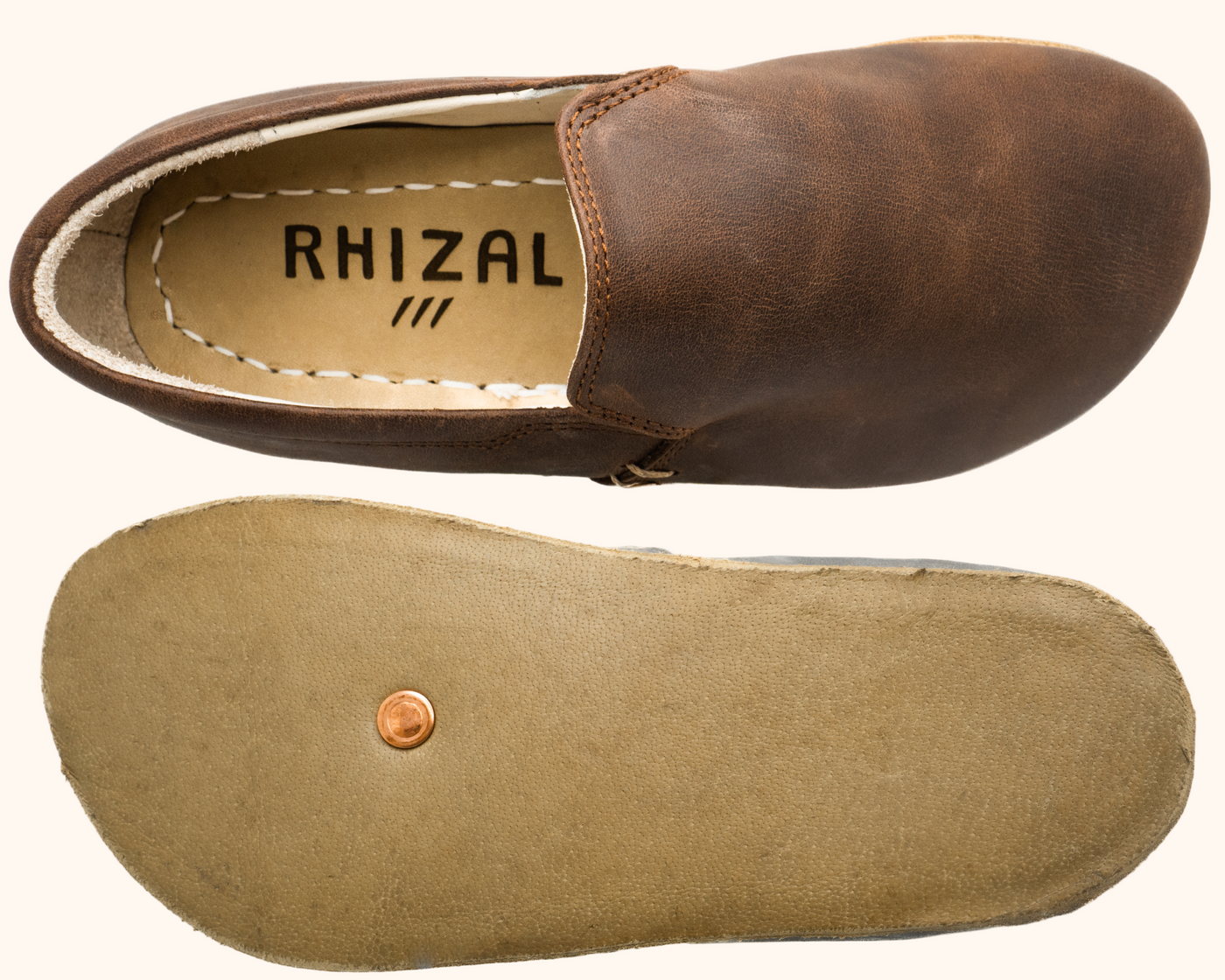 Kids Brio Slip-On / Cacao Leather