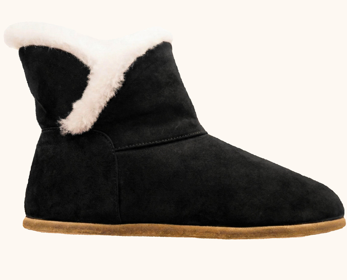 Noma / Black Suede & Sheepskin / Womens