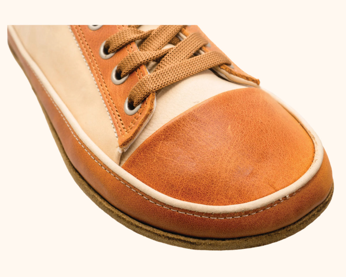 Arka Lo / Sand Nubuck & Honey Leather / Womens