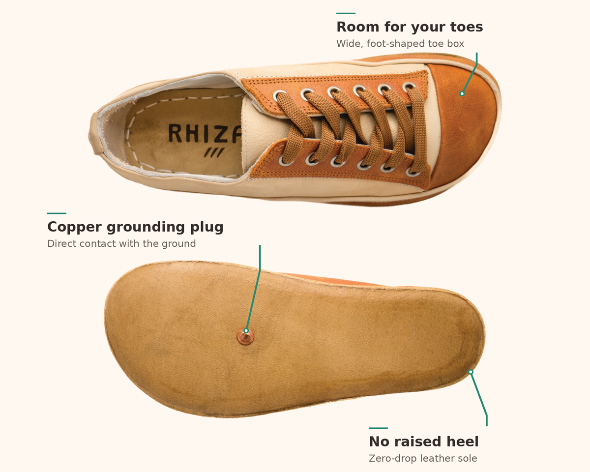 Arka Lo / Sand Nubuck & Honey Leather / Womens