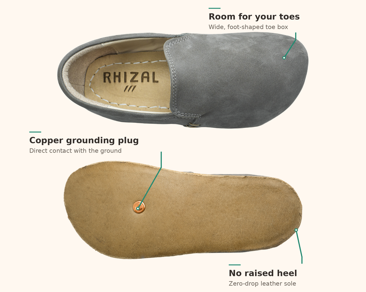 Kids Brio Slip-On / Stone Nubuck