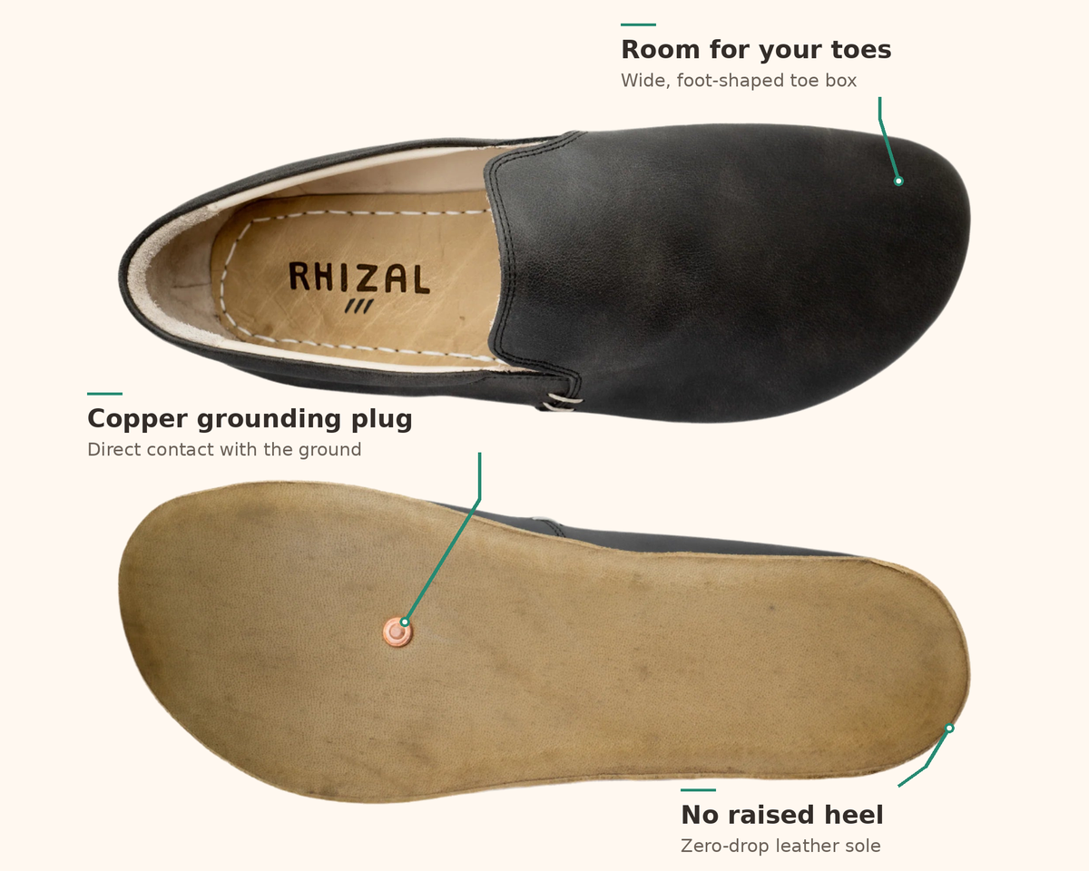 Brio / Cuir ardoise / Hommes