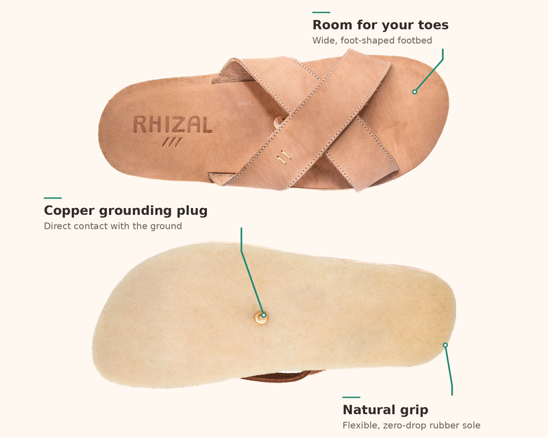 Kora / Undyed Veg Tan Leather / Womens