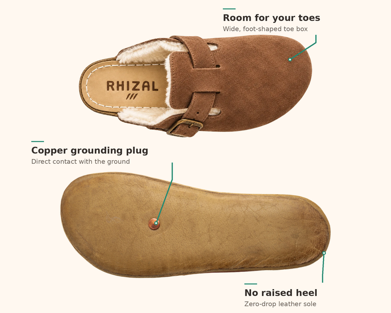 Kuyu / Mocha Suede & Sheepskin / Womens