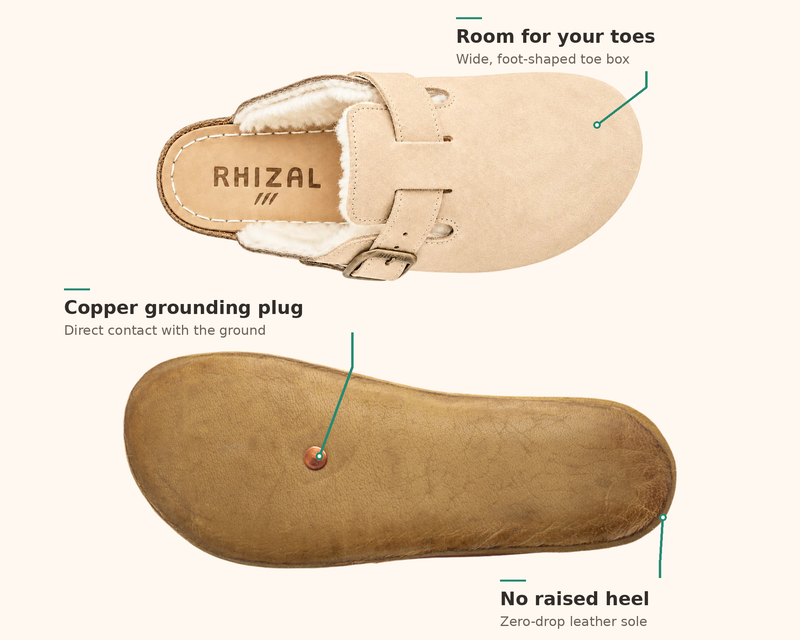 Kuyu / Sand Nubuck & Sheepskin / Womens